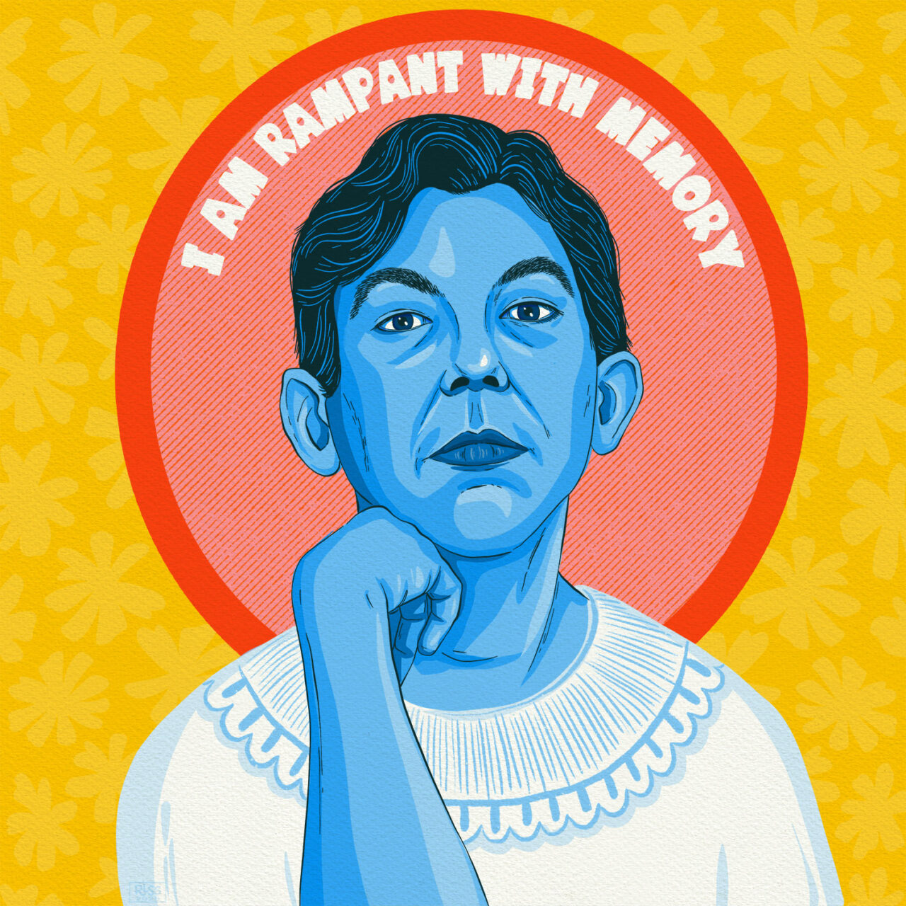 Portrait of Margaret Laurence, Canadian Author