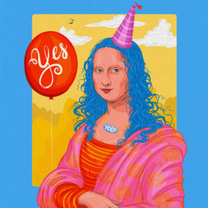 Master Study Updated Mona Lisa Illustration