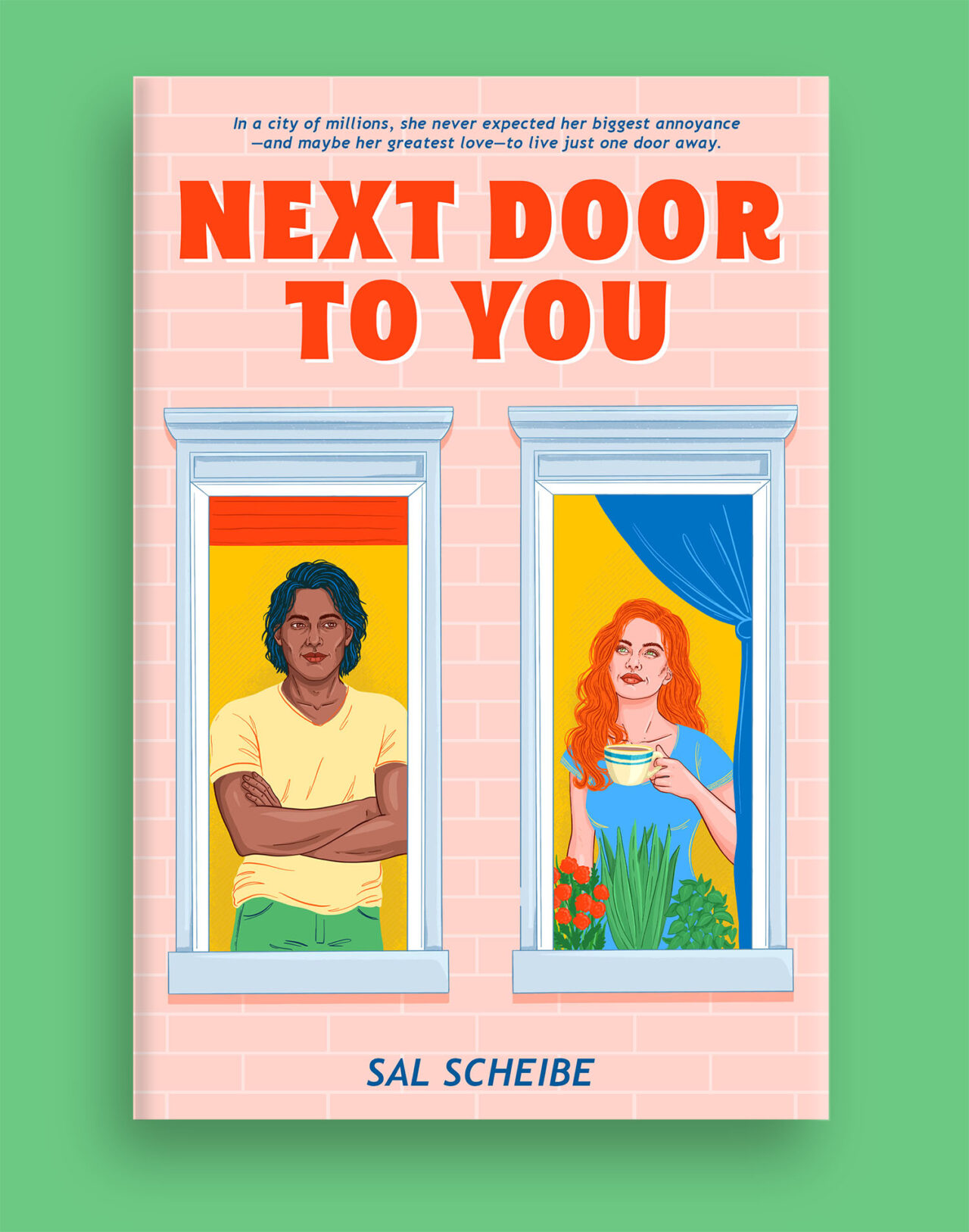 Sample Book Cover, Romance Illustration