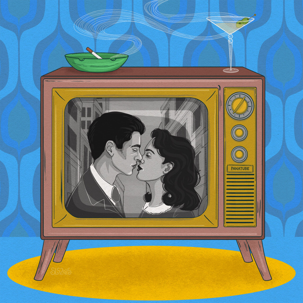 A Vintage Romance Illustration