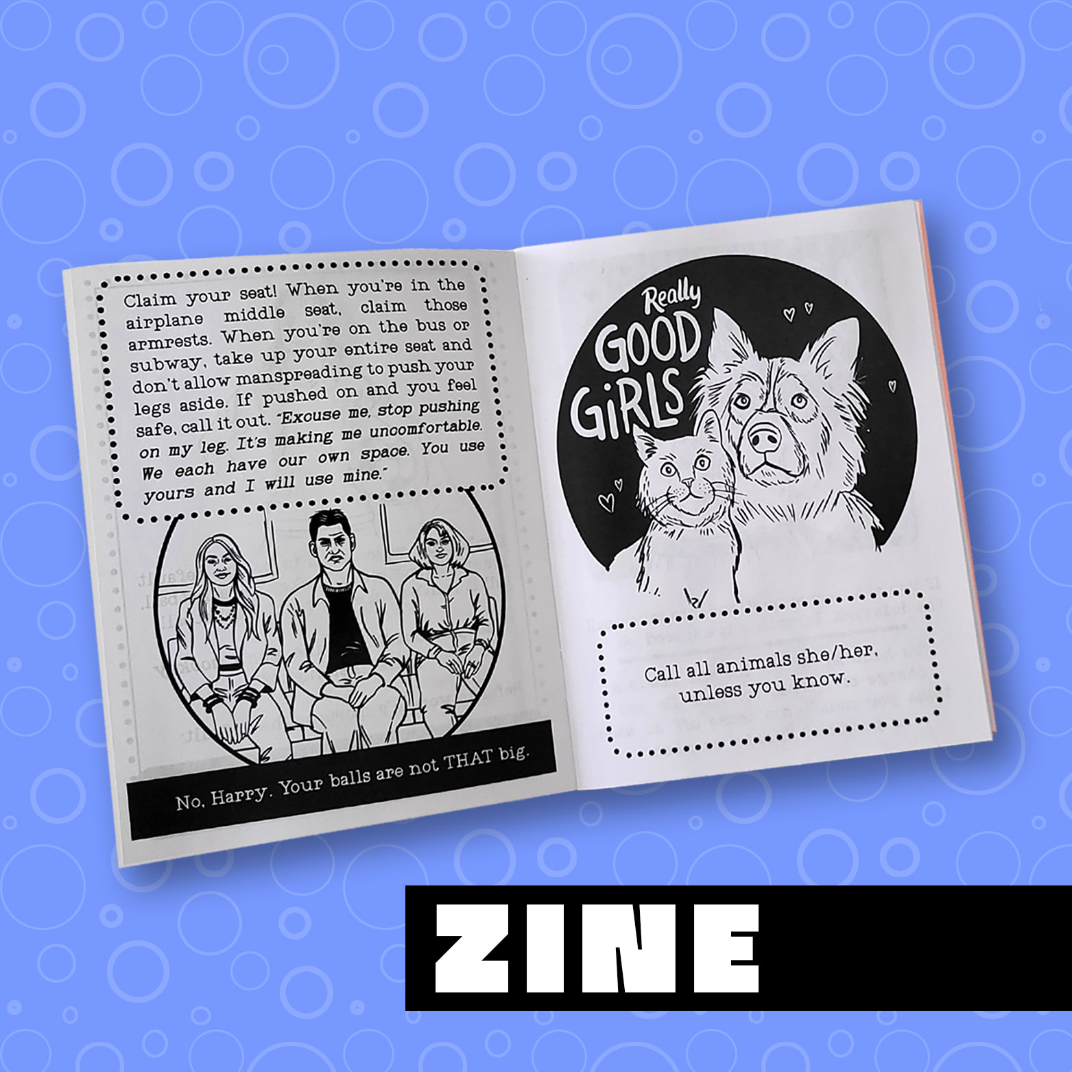 Feminist Zine, Small Acts of Microfeminism, Feminism zine