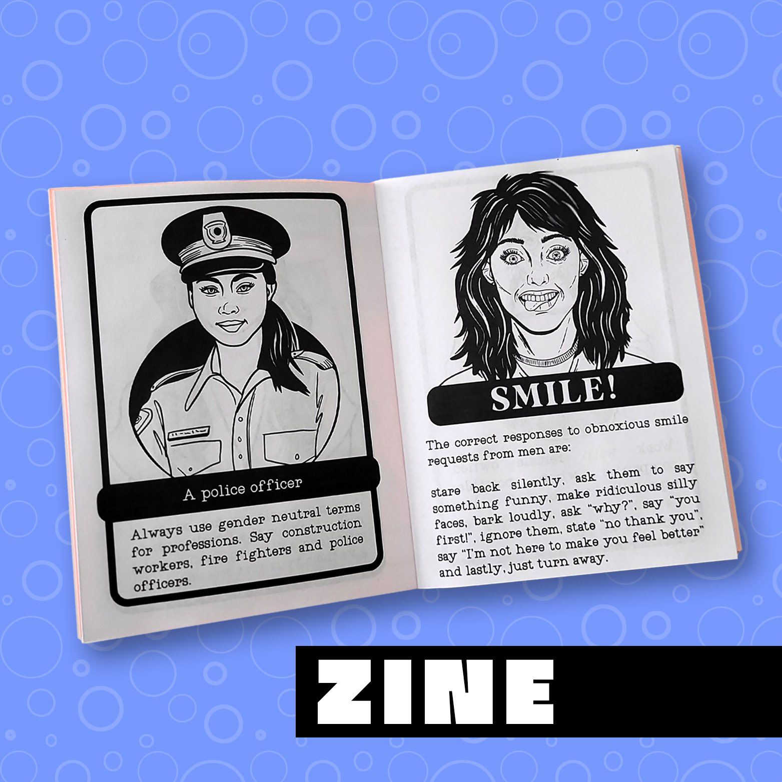 Feminist Zine, Small Acts of Microfeminism, Feminism zine
