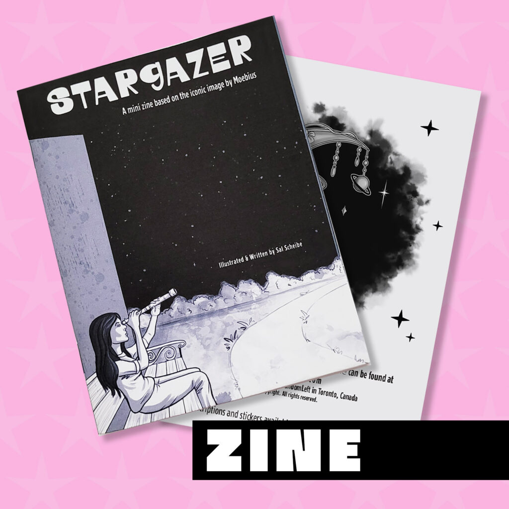 Comic Zine and mini sci-fi zine