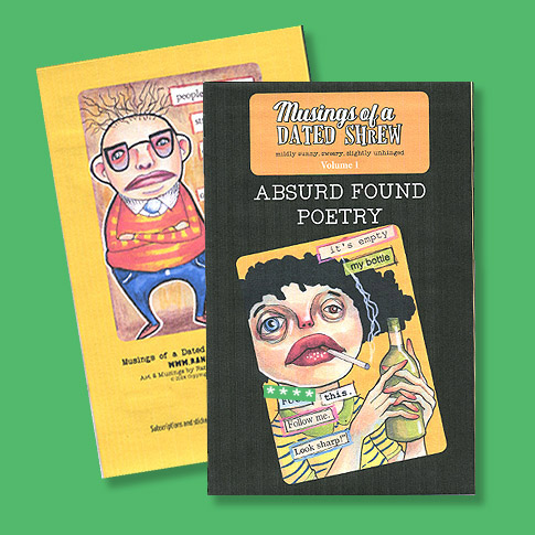 Zine, Absurd Found Poetry
