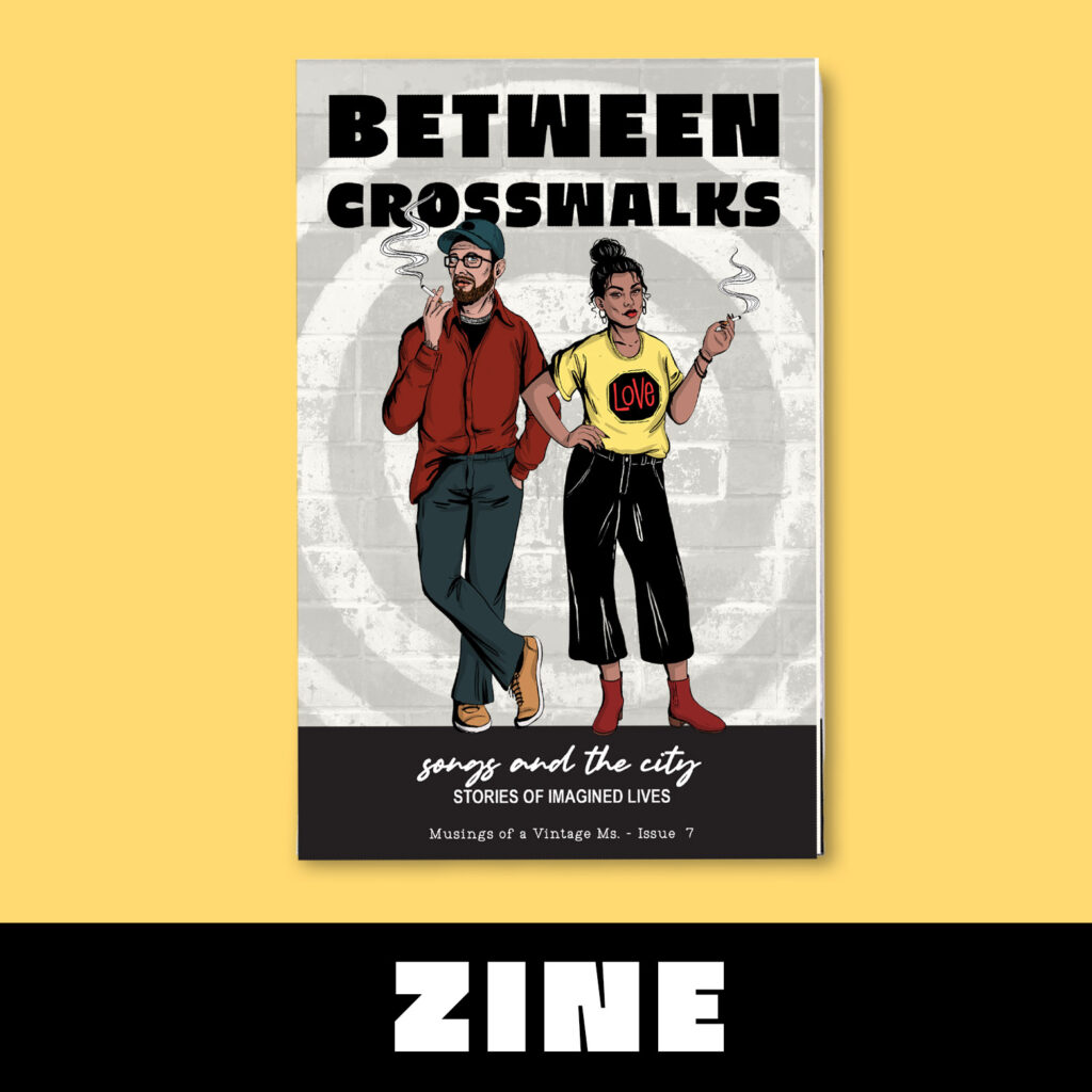 Literary Zine Between Crosswalks, Story zine