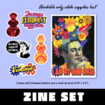 Feminist Zine Set, Small Acts of Microfeminism and Women Icons Zine