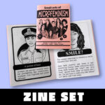 Feminist Zine Set, Small Acts of Microfeminism and Women Icons Zine