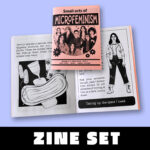 Feminist Zine Set, Small Acts of Microfeminism and Women Icons Zine
