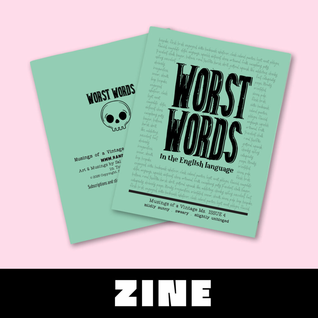 Worst Words in English Zine